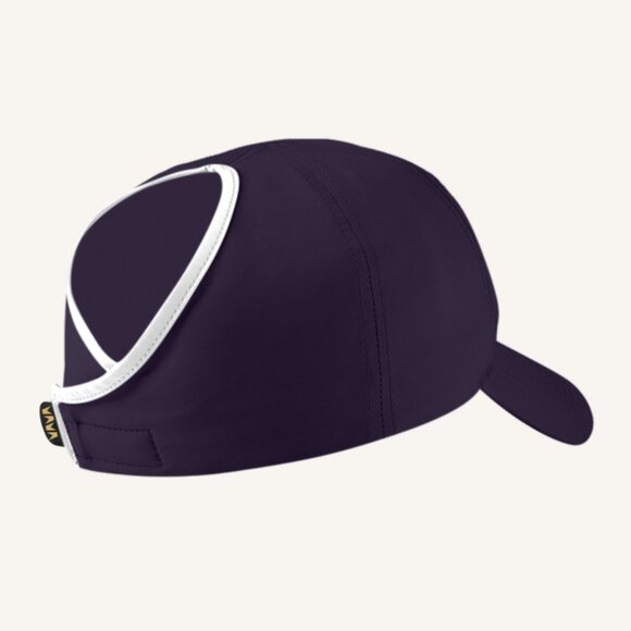 M.A.M.A. - Women\'s Blue Hightail Hat With White Bow - Golf Cap
